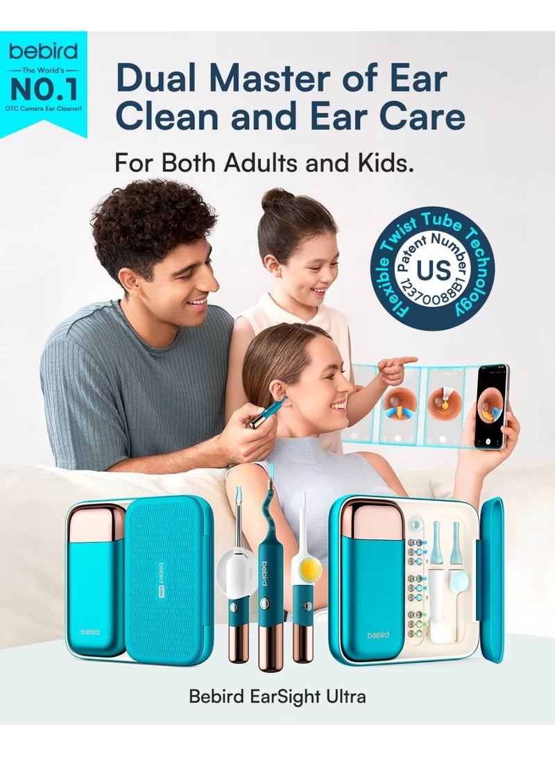 Bebird EarSight Ultra 2026 Visual Ear Cleaner Camera – 2K HD Endoscope with 5G WiFi, 60+ PCS Smart Earwax Removal Kit, Flexible Silicone Earpick, ENT Diagnostic Tools, Safe Reusable Ear Cleaning Set for Adults & Kids - Image 2